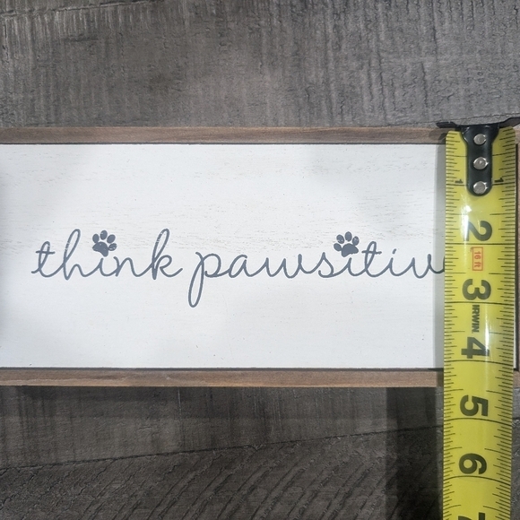 2 pet decor rustic wood block signs - Picture 5 of 5